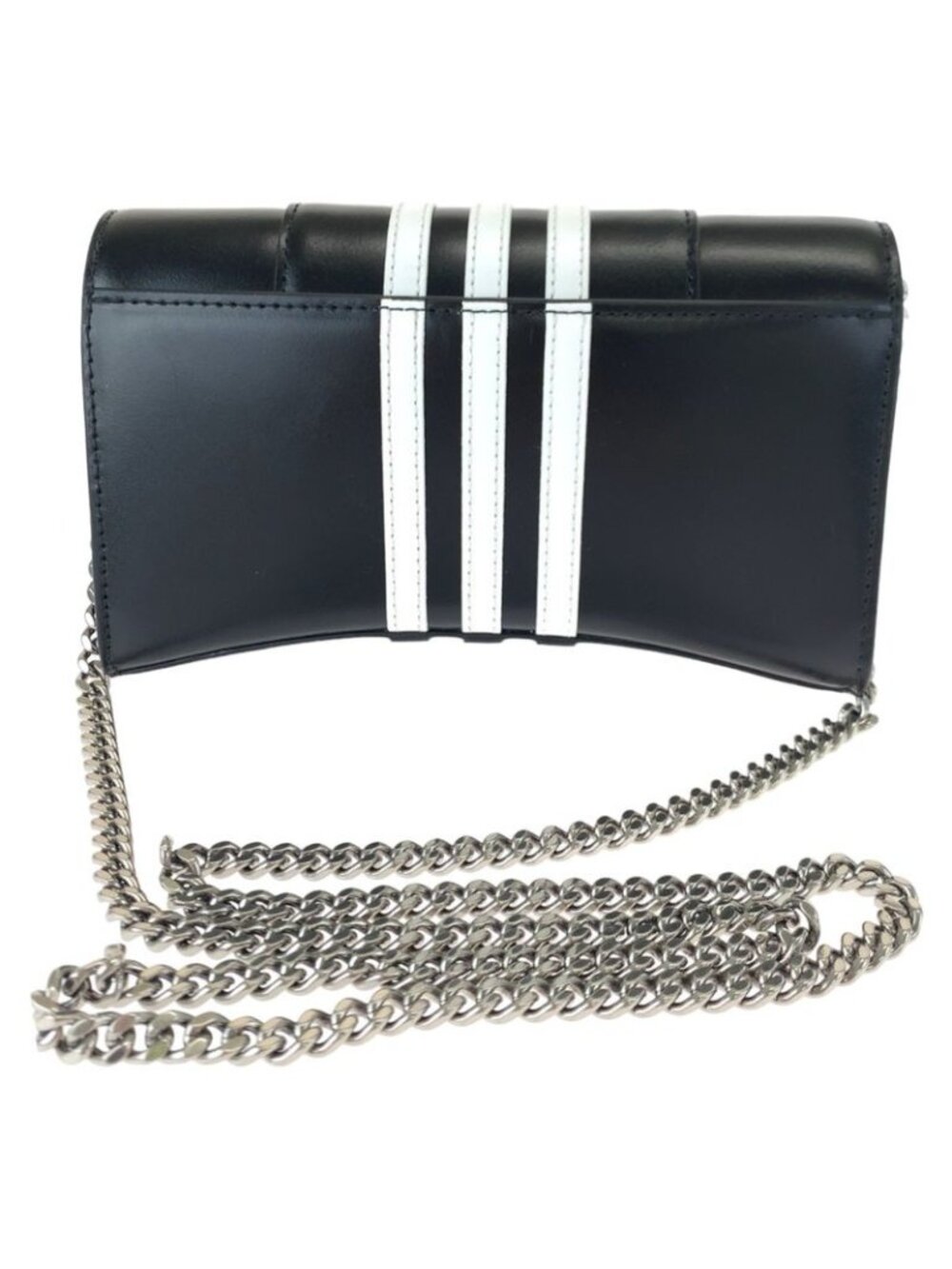 Balenciaga Adidas Collaboration Hourglass Leather Shoulder Bag - Picture 2 of 9